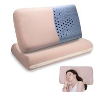 AiSleep Cuscino Cervicale Memory Foam per Dormire, Cuscino Cervicale Ergonomico, Cuscini Laterali in Schiuma per il Sonno Cuscino Ortopedico di Supporto al Collo per Migliorare la Qualità del Sonno