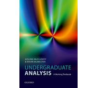 Aisling McCluskey Brian McMaster Undergraduate Analysis (Copertina rigida)