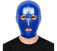 Aislor Maschera In Pelle Che Copre Interamente Il Viso Maschere Lotta Messicana Maschera Lotta Messicana Maschere Adulti Cosplay Blu reale Taglia unica