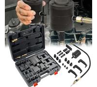 Aisny Estrattore, 24 Pezzi Estrattore per Iniettori Pneumatici Estrattore per Iniettori Diesel Set Rimozione degli Iniettori Diesel A Risparmio Manodopera per Motori Diesel Estrattore con Adattatori