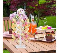 Aisny Supporto Per Cake Pop In Legno, Supporto Per Lecca-Lecca Con 60 Fori, Bastoncini Per Cake Pop, Espositore Da Tavolo Per Caramelle Per Tavolo Da Dessert Matrimonio Compleanno Festa Per Bambini