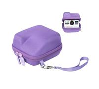 Aisnyho Custodia per fotocamera compatibile con fotocamera Polaroid Go/Go Generation 2 Instant Film, custodia protettiva rigida da viaggio in EVA, Viola, Custodia protettiva rigida