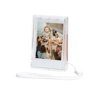 Aisnyho Custodia porta foto per Fujifilm Instax Mini, custodia per foto da 7,6 cm, accessori per fotocamera istantanea Fujifilm Instax Mini EVO/40/90/12/11/9/8/7/7+/7s, ecc, Trasparente