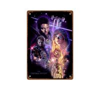AISONSITE Targa in metallo da parete in metallo con scritta "Terminator Judgment Day", poster di fantascienza, decorazione vintage, idea regalo, 20,3 x 30,5 cm