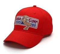 Aisoway Regolabile Bubba Gump Shrimp Berretto da Baseball Ricamo Snapback Hats Corso Costume di Sport del Cappello di Baseball per Gli Uomini Donne (Red)