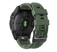 AISPORTS Cinturino per Orologio da 22mm Compatibile con Garmin Forerunner 935/945 Cinturino in Silicone Morbido Cinturino di Ricambio per Garmin Fenix7/6/6 Pro/5/5 Plus/Instinct 2/Epix Gen2/Quatix5/6