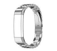 AISPORTS Compatibile con Fitbit Alta Cinturino,Cinturino in Acciaio Inossidabile Cinturino in Metallo Solido Cinturino Sportivo Regolabile Cinturino di Ricambio per Fitbit Alta/Alta HR Fitness Tracker