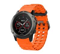 AISPORTS Compatibile con Garmin Enduro 3/Enduro 2/Enduro Cinturino in Silicone, 26mm Cinturino per Orologio Traspirante Sport Braccialetto Cinturino di Ricambio per Garmin Quatix 7X Solar/6X Solar/3