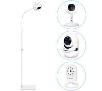 AISVAN Supporto da pavimento regolabile per baby monitor Hellobaby HB6550 HB65/HB66/HB248 e compatibile anche con Nanit Pro Smart Monitor e supporto flessibile