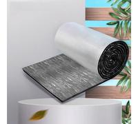 AITAF 5mm Reflective Aluminium Foam Insulation Self Adhesive Camper Van Insulation Floor Roof Sound Walls Proof Foil Radiator Foil Insulation Roll for Heat & Saves Energy (Size : 1mx2m)
