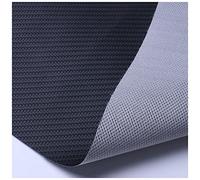 AITAF Tessuto in Ecopelle Pelle in Fibra di Carbonio Nero, per Lavori Artigianali, Vera Pelle di qualità, per Riparazioni Tessuti Rivestimenti Decorazioni, Spessore 0,6mm 160cm*91cm