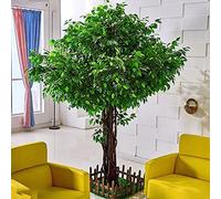 AITEKODVG Alberi di banyan verdi artificiali grandi piante di simulazione decorazione interio