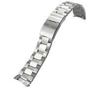 AITEKODVG Fine curva 2 mm in acciaio inossidabile in acciaio solido ， per braccialetti Breitling Avenger Silver Watch