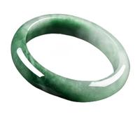 AITEKODVG Gioielli Hetian Emerald Jade Jasper Natural Bracciale Bracciale Bracciale di gemma Green Bracciale di bracciale giada, 61-62 mm
