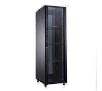 Aiten Data AI8842 Armadio da pavimento 42U - Larghezza 800 - Profondità 800 - Include 2 vassoi fissi - 4 ventole da 120 mm - 1