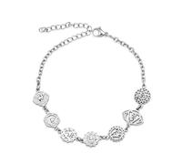 AITENME 7 chakra, braccialetto alla moda, squisito meditazione, alla caviglia, per yoga, energia, regalo di compleanno, spirito aura, Senza Gemstone
