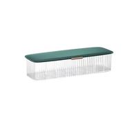 AITIME Organizer per lenti a contatto colorate giornaliere, dispenser usa e getta per lenti a contatto, scatola di plastica trasparente per lenti quotidiane di tutte le marche (verde)