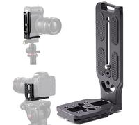 Aitteel DSLR Camera L Staffa Orizzontale Verticale Interruttore Treppiede Piastra a Sgancio Rapido Compatibile con Canon Nikon Sony DJI Osmo Ronin Zhiyun Stabilizzatore Treppiede Monopiede