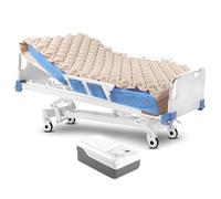 AITX Materasso Anti-Decubito con Pompa Silenziosa - Prevenzione Ulcere e Piaghe da Pressione, per Anziani e Pazienti Costretti a Letto, Materasso a Pressione Alternata con Letti Ospedalieri