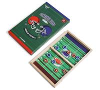 AIUAZA Rugby Fast Classic Slingshot Puck Gioco in Legno Air Hockey Gioco da Tavolo per Gioco di Famiglia Notte o Amici, Giochi da Tavolo per Adulti e Bambini, Metti alla prova la tua velocità e