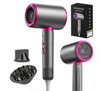 AIUNAOM 2400W Phon Capelli Asciugacapelli Ionico Silenziosi con 1 Diffusore e 1