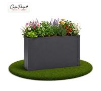 Aiuola Alta Andros Metall-Hochbeet Antracite per Balcone Terrazzo Giardino