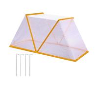 Aiuola da giardino rialzata - Hooops da giardino per aiuole rialzate | Copertura per piante per aiuole | Rete di protezione per gabbia, protezione per piantine di serre, per ortaggi per interni