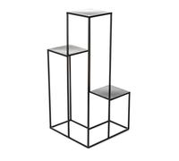 Aiuola moderna con supporto nero LOFT 85 cm