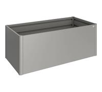 Aiuola rialzata Biohort Biohort 2x1 m Grigio quarzo metallizzato