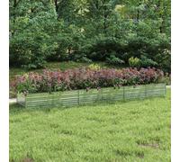 Aiuola Rialzata da Giardino, Fioriera Profonda e Ampia con Ripiano Portaoggetti, Resistente Alle Intemperie per Uso Esterno, Buon Drenaggio, Adatta a Varie Piante (480 x 80 x 45 cm)