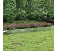 Aiuola Rialzata da Giardino, Fioriera Profonda e Ampia con Ripiano Portaoggetti, Resistente Alle Intemperie per Uso Esterno, Buon Drenaggio, Adatta a Varie Piante (600×80×45 cm)