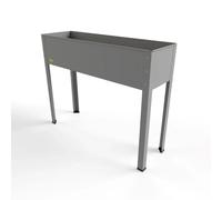 Aiuola Rialzata metallo Freising XL 120x60x80cm Balcone Terrazza