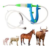 Aiupuyer Dispositivo di riempimento per Medicina veterinaria da 20 ml, Pistola Dosatrice Automatica Pistola Siringa Continua per Animali 2 in 1, per Oca Maiale Toro Pecora pollame