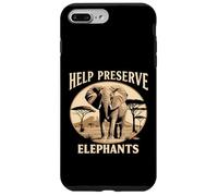 Aiuta a preservare gli elefanti, il benessere degli animali a salvare la mandria Custodia per iPhone 7 Plus/8 Plus