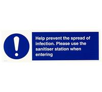 Aiuta a prevenire la diffusione delle infezioni. Si prega di utilizzare la stazione disinfettante quando si entra