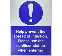 Aiuta a prevenire la diffusione delle infezioni. Si prega di utilizzare la stazione disinfettante quando si entra