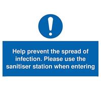 Aiuta a prevenire la diffusione delle infezioni. Si prega di utilizzare la stazione disinfettante quando si entra