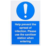 Aiuta a prevenire la diffusione dell'infezione. Si prega di utilizzare la stazione disinfettante quando si entra