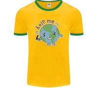 Aiutami A Cambiare Il Clima Uomo Ringer T-Shirt FotL