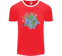 Aiutami A Cambiare Il Clima Uomo Ringer T-Shirt FotL
