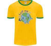 Aiutami A Cambiare Il Clima Uomo Ringer T-Shirt FotL