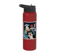 Aiutami! | Gatto e UFO Stainless Steel Insulated Water Bottle