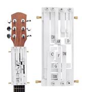 Aiutante per accordi di chitarra, Allenatore di accordi per chitarra - Pressa per accordi con attacco per chitarra,Impara a suonare la chitarra velocemente, gli strumenti per l'apprendimento della chi