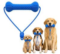 Aiutante per spazzolino da denti per cani, puntello dentale a doppia | Bear Roll Pet Morso dentale Prop, giocatolo masticare per la pulizia dei denti del cane, rinfresca l'alito rimuovi tartaro e