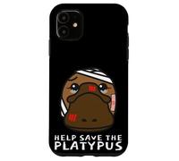 Aiutare a salvare l'ornitorinco degli animali australiani Custodia per iPhone 11