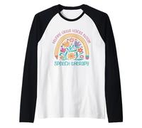 Aiutare Little Voices Bloom Logopedia logopedista Maglia con Maniche Raglan