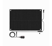 AIUTG Tappetino riscaldato for sciogliere la Neve all'aperto, Tappetino riscaldato Antiscivolo for passerelle con Cavo di Alimentazione Lungo 9,84 Piedi(20 inch x 30 inch)