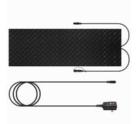 AIUTG Tappetino riscaldato for sciogliere la Neve all'aperto, Tappetino riscaldato Antiscivolo for passerelle con Cavo di Alimentazione Lungo 9,84 Piedi(20 inch x 60 inch)