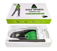 Aiuti per il golf | Strumento compatto | per l'allenamento del golf con ritorno automatico | per uomini, donne, ragazzi, ragazze, giovani, adolescenti, , figlio, figlia