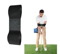 Aiuti per l'allenamento del golf, Fascia da braccio per allenamento con impugnatura da golf, Aiuto per l'allenamento del polso da golf, Cintura da allenamento con marsupio da golf, Borsa portautensili